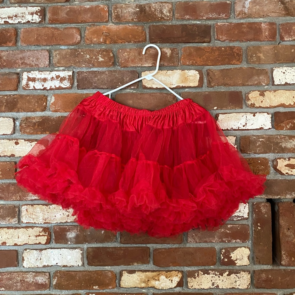 Leg avenue plus red tutu